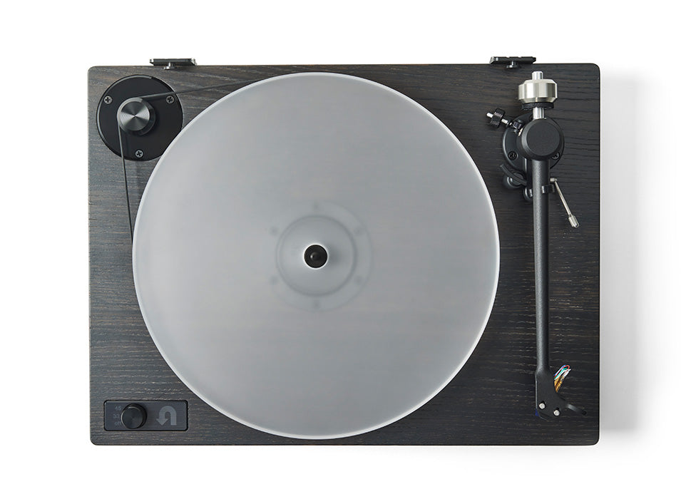 Turntable Horizontal View Turntable Arm Top View