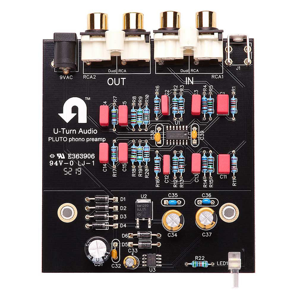Pluto 2 Phono Preamp circuit board