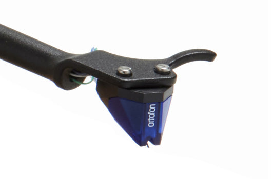 Ortofon 2M Blue cartridge closeup